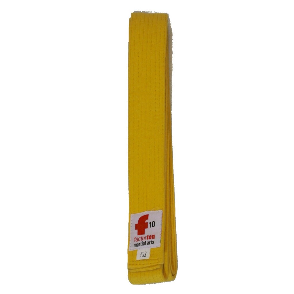 f10-yellow-martial-arts-belt-factor10-martial-arts